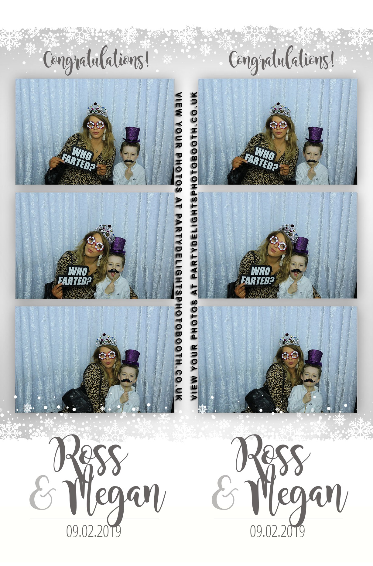 Ross and Megan’s Wedding - Prints | View more photos from the event at gallery.partydelightsphotobooth.co.uk/u/PartyDelightsPhotoBooth/Ross-and-Megan’s-Wedding-Prints